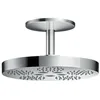 Image de hansgrohe AXOR One Pommeau de douche 280 2 types de jet avec raccord au plafond, 48494 Couleur : chromé