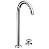 Image de Hansgrohe AXOR One Mitigeur de lavabo 2 trous Select 260 avec bonde à ouverture, projection 165 mm, 48060 ; couleur : chrome