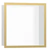 Image de hansgrohe XtraStoris 56099 Niche murale individuelle Blanc mat avec cadre design 300 x 300 x 100 mm