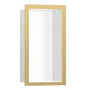 Image de hansgrohe XtraStoris 56096 Niche murale individuelle Blanc mat avec cadre design 300 x 150 x 100 mm