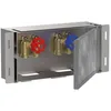 Image de hansgrohe XtraStoris Rock 56100800 BSO Niche murale avec porte et dispositif d'arrêt 150 x 300 x 100 mm