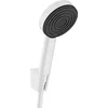 Image de hansgrohe Set de douche Pulsify S, ensemble de douche, pommeau de douche avec support de douche et flexible 1,25m, douchette à main avec 1 type de jet, blanc mat, 24301700