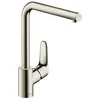 Image de Hansgrohe Mitigeur d'évier 280 Focus M41 Eco 1jet aspect acier inoxydable 31827800