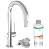 Image de hansgrohe Aqittura 76800000 M91 210 Bec coulissant 1 jet sBox Kit de démarrage Système de filtration Chromé Hauteur du bec 210 mm