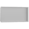 Image de hansgrohe XtraStoris Original 56064380 Niche murale encastrée avec cadre intégré Gris béton 30,5 x 61 x 10,2 cm
