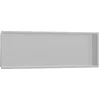 Image de hansgrohe XtraStoris Original 56067380 Niche murale encastrée avec cadre intégré Gris béton 30,5 x 91,4 x 10,2 cm