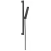 Image de hansgrohe Pulsify E - Set de douche, Ensemble de douche avec douchette, barre de douche 65cm, flexible de douche 160cm et support de douche, Pommeau de douche avec 1 jet (PowderRain), Noir mat