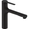 Image de hansgrohe Zesis M33 - Mitigeur de cuisine avec douchette extractible métallique, 2 jet, Robinet avec hauteur sous bec 160 mm, Robinetterie avec bec pivotant, Noir mat, 74822670
