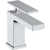 Image de hansgrohe Tecturis E - Mitigeur de lavabo eau froide sans tirette ni vidage, Robinet de salle de bain avec hauteur sous bec 90 mm, économie d'eau (EcoSmart+), Chromé, 73013000