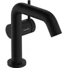 Image de hansgrohe Tecturis S Fine - Mitigeur de lavabo sans tirette ni vidage, économie d'énergie (CoolStart), Robinet de salle de bain, hauteur sous bec 112 mm, économie d'eau (EcoSmart+), Noir mat, 73321670