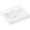 Image de hansgrohe Xanuia Q 60132450 Lavabo 1 trou pour robinetterie avec trop-plein 550 x 480 mm Blanc