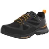 Image de Jack Wolfskin Chaussures de course Cross Force Striker Texapore Low M pour homme, Black Burly Yellow Xt, 41 EU