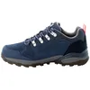 Image de Jack Wolfskin Refugio Texapore Chaussures basses unisexes, Bleu foncé/gris., 7.5 UK