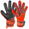 Image de REUSCH Attrakt Silver NC Gants de Gardien Adulte Unisexe, 2211 Hyper orng/elec Blue/Blck, 9.5