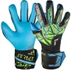 Image de REUSCH Attrakt Gants de Gardien Adulte Unisexe, 7410 Black/Fluo Lime/Aqua, 8.5