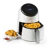 Image de Klarstein AirVital   Friteuse à air chaud, 1300 W, capacité de 2,5 l, friture sans matière grasse, cuisson, grillade, rôtissage, 8 programmes, revêtement anti-adhésif, CeraPlus, blanc