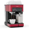 Image de Klarstein Arabica Comfort machine à expresso   20 bars, 1350 W, avec mousseur à lait, compatible café moulu & dosettes, réservoir 1,8 L, panneau tactile, nettoyage facile