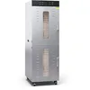 Image de Klarstein Déshydrateur Alimentaire   3000W, 32 Plateaux Inox, 30-90°C, Minuterie 24h, 4 Ventilateurs, 2 Chambres Séparées, Déshydrateur Fruits & Légumes, 50-55 dB, Argent