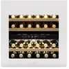 Image de Klarstein Rhone 36 Duo Cave à Vin - 36 Bouteilles, 2 Zones, 5-22°C, Éclairage LED, Porte Push-to-Open UV, Silencieux, Frigo à Vin Noir