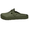 Image de Birkenstock - Boston Eva - 1026215 - Kleur: Olijfgroen - Maat: 42 EU