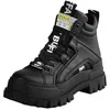 Image de Buffalo Aspha Nc Mid Baskets pour femme, Noir, 38 EU