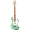 Image de Sadowsky MetroLine 21-5 Vintage Alder Solid Sage Green Metallic Satin 5-snarige elektrische basgitaar