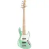 Image de Sadowsky MetroLine 21-5 Vintage Ash Solid Sage Green Metallic Satin 5-snarige elektrische basgitaar