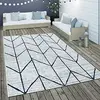 Image de Paco Home Tapis Intérieur & Extérieur Tissage À Plat Géométrique Motif Scandinave En Blanc, Dimension:160x230 cm