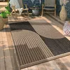 Image de Paco Home Tapis Exterieur Terrasse Salon Cuisine Motif Boho Motif Fleuri Motif Geometrique, Dimension:240x340 cm, Couleur:Anthracite
