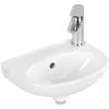 Image de Villeroy & Boch O. Novo Fontaine sans trou de robinet 36x27,5x10 cm Blanc Alpin CeramicPlus