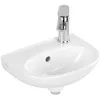 Image de Villeroy & Boch O. Novo Fontaine avec trou pour robinet 36x27,5x10 cm Blanc Alpin CeramicPlus