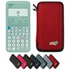 Image de CALCUSO Casio FX-92 College ClassWiz Pack économique avec calculatrice scientifique et technique + étui de protection WYNGS rouge