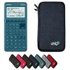 Image de CALCUSO Casio Graph 25 E II Pack économique avec calculatrice + étui de protection WYNGS bleu