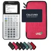 Image de TI-83 Premium CE Edition Python avec étui de protection WYNGS rose Calculatrice graphique, kit de base