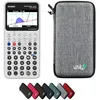 Image de Casio Graph Math+ avec étui de protection WYNGS gris clair - Calculatrice graphique - Paquet basique (Français)