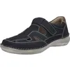 Image de Josef Seibel Chaussures Velcro pour homme New Anvers 81, largeur K (extra large), semelle intérieure amovible, bleu foncé, 44 EU large