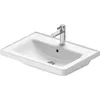 Image de Lavabo Duravit D-Neo 650 x 480 mm, 1 trou pour robinet, avec trop-plein, 236765000, Coloration: Blanc