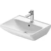 Image de Duravit D-Neo lavabo, 550x440 mm, 1x trou pour robinet, avec trop-plein, 236655000; Coloris: Blanc