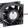 Image de TRU COMPONENTS TC-DA8038-B1 Ventilateur axial 24 V/DC 110 m³/h (L x l x H) 80 x 80 x 38 mm