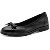 Image de Tamaris Ballerines classiques pour femme, semelle intérieure tactile, Noir, 38 EU