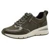 Image de Tamaris Baskets pour femme 1-23721-42, Olive Combined, 37 EU