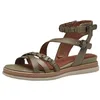 Image de Tamaris - 28210-44 cuir 4 cm vert - 28210-44 - CUIR - 4 CM - VERT - 38, Vert