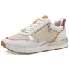 Image de Tamaris Baskets pour femme 1-23732-41 - Blanc/doré - Taille 37 EU, White Lt Gold., 37 EU
