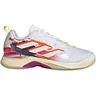 Image de adidas Chaussures Femme AVACOURT Toutes Surfaces Blanche/Orange 2022, Blanc, 40 EU