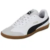 Image de PUMA Chaussures de football King 21 It unisexes, Puma White PUMA Black Gum, 40.5 EU