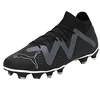 Image de PUMA Future Match Fg/Ag Homme Chaussure de football, Puma Black Puma White, 44 EU