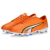 Image de PUMA Ultra Play FG/AG, Chaussure de Football Homme, Ultra Orange Puma Blanc Bleu Glimmer, 42 EU