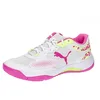 Image de PUMA Solarcourt RCT Chaussures de football pour homme, Puma White Ravish Fast Yellow, 38 EU