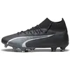Image de PUMA Ultra Pro Fg/Ag Homme Chaussure de football, Puma Black Asphalt, 46 EU