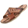 Image de MUSTANG 4152-703 Homme Sandale plate, Cognac, 40 EU
